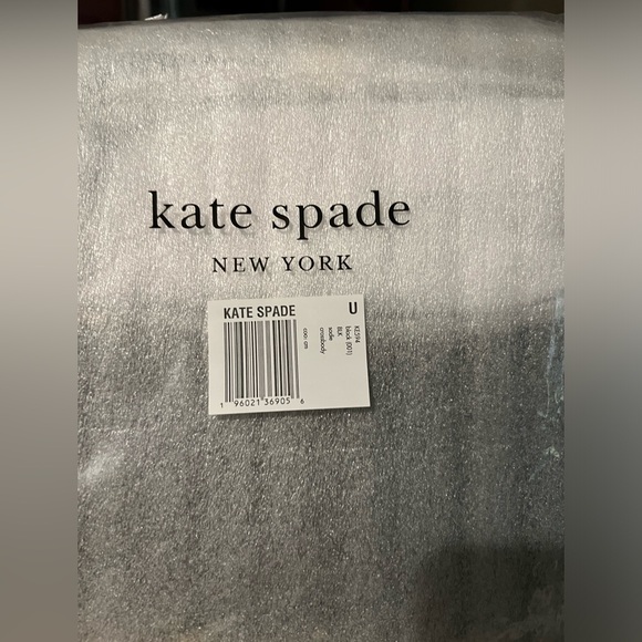 NWT KATE SPADE SADIE CROSSBODY IN BLACK MADE OF Saffiano Leather. - Picture 13 of 15